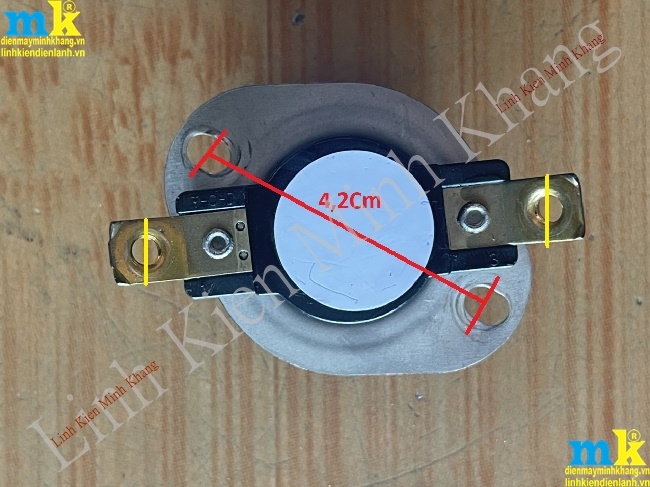 ( SP227 )  Rơ Le Bảo Vệ Quá Nhiệt Bầu Máy Tắm Trực Tiếp 2 Chân